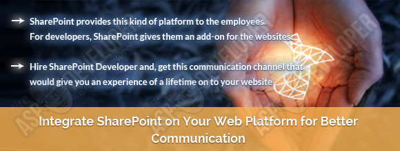 Integrate SharePoint on Your Web Platform